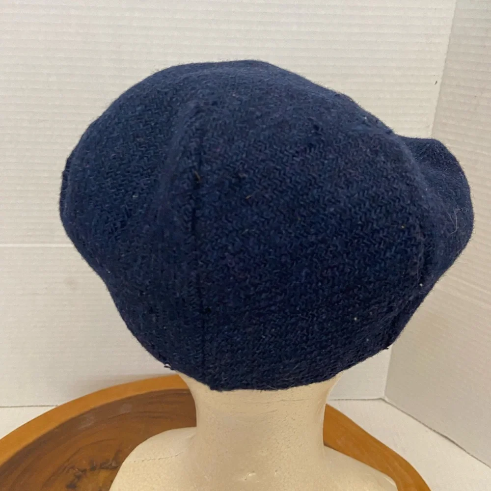 Harris Tweed Vintage Wool Peaky Blinders News Boy Paper Boy Cap